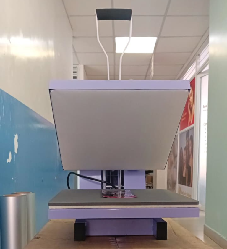 38×38 cm Flatbed Heat Press Machine | T‑Shirt & DTF Press |