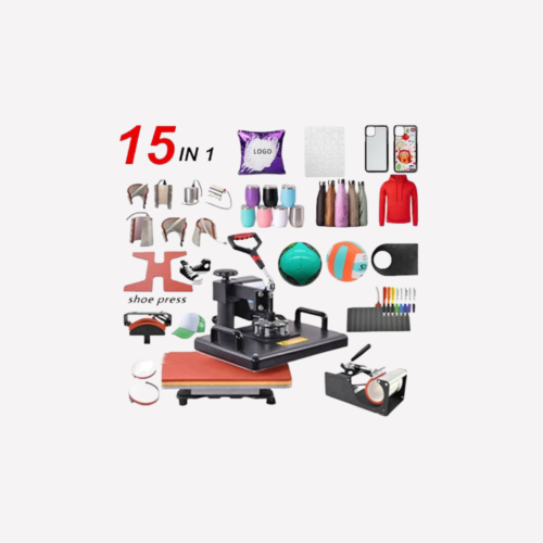 15-in-1 Multifunctional Combo Heat Press Machine – All-In-One Sublimation & HTV Transfer Machine 15-in-1 Multifunctional Combo Heat Press Machine – All-In-One Sublimation & HTV Transfer Machine